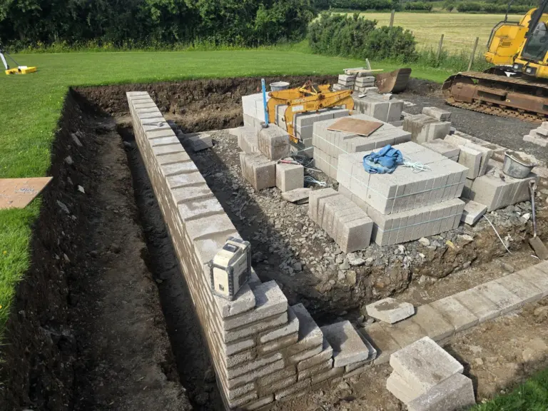 Building wall
