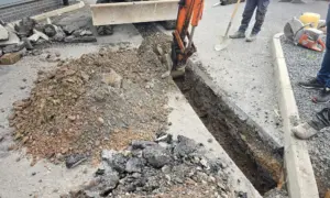 Groundworks digger